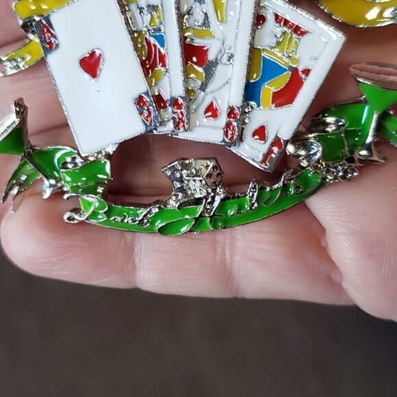 Mardi Gras Krewe of Bad Habits Pendant Pensicola - Picture 3 of 6